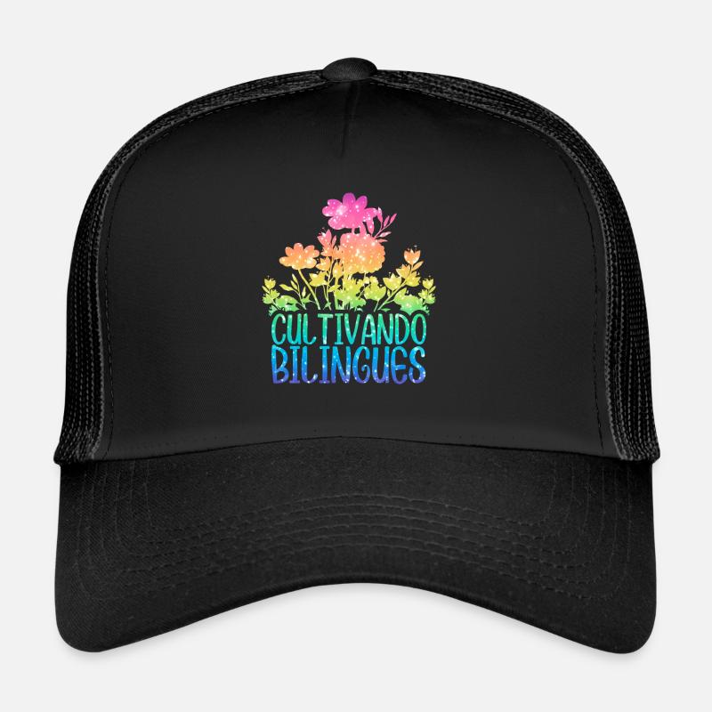 Cultivando Bilingües Spanish Teacher Trucker Cap
