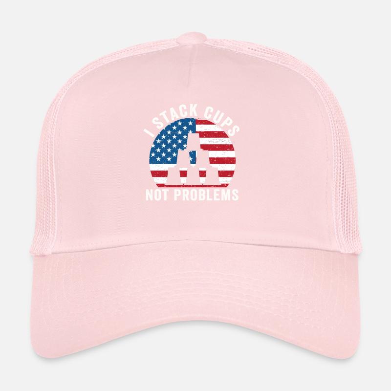 Sport Stacking Stacks Coupe de vitesse empilée Casquette trucker 