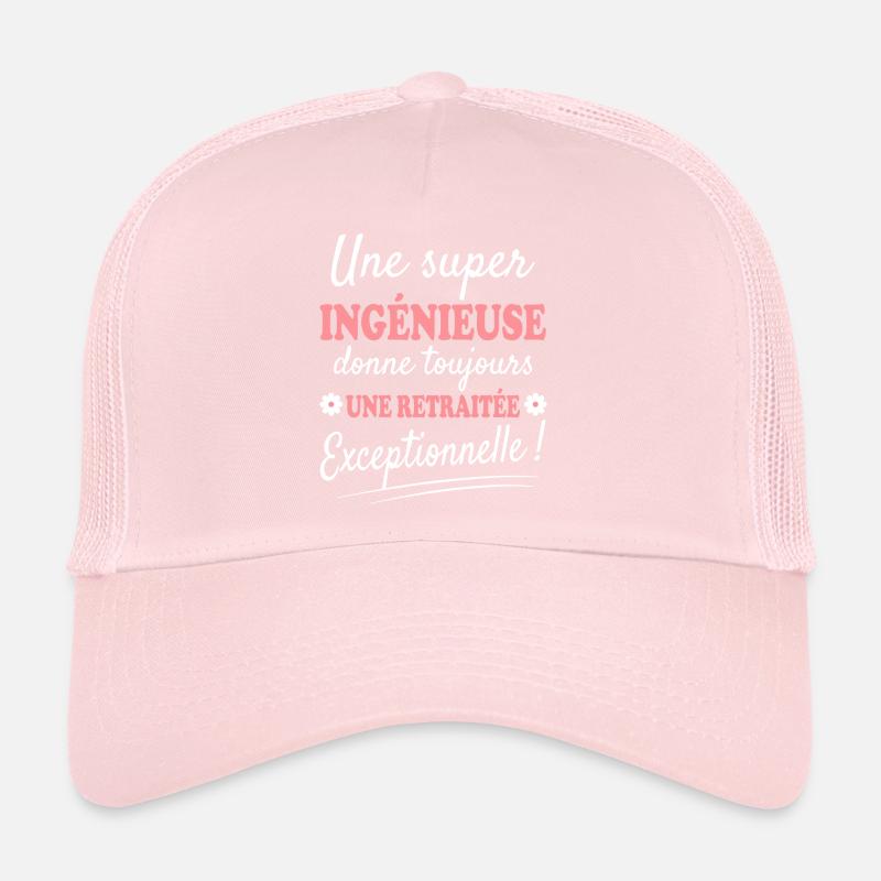 Exceptionnelle Ingénieuse Retraitée Casquette trucker 