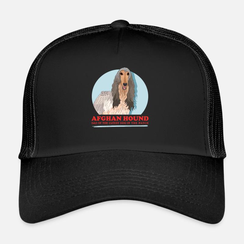 Afghanischer Windhund Dad Hundebesitzer Geschenk Trucker Cap