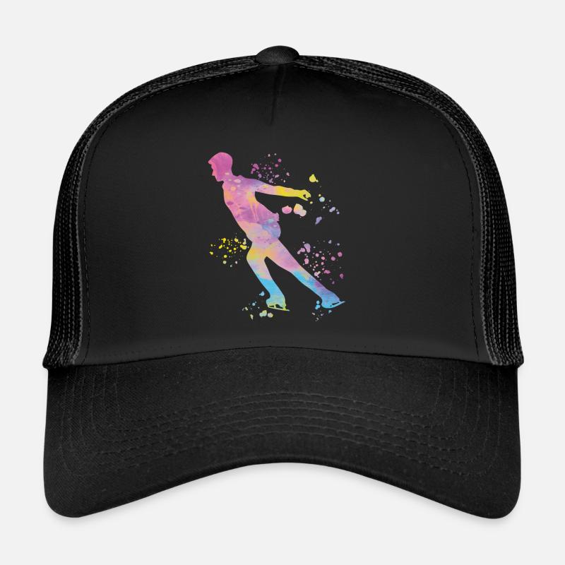 Eiskunstläufer Schlittschuhlaufen Eiskunstlauf Trucker Cap