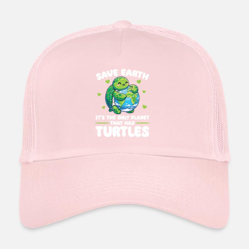 Is the only planet with turtles Earth Day Trucker Cap