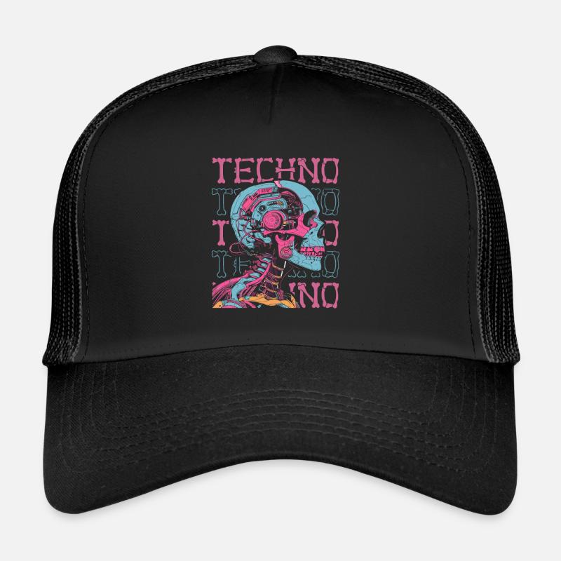 Techno Raver Casquette trucker 