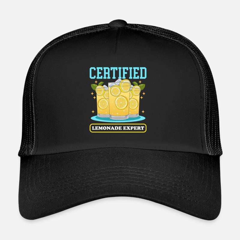 Limonade citron limonade effervescent Stand cadeau Casquette trucker 