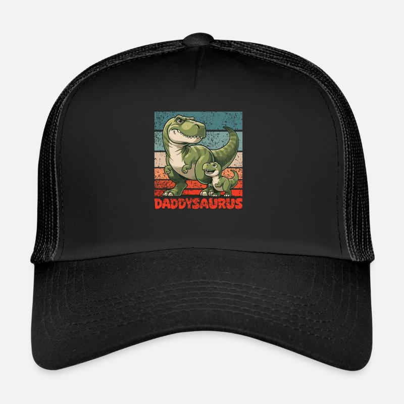 Daddysaurus Vatertag bester Daddy T-Rex Trucker Cap