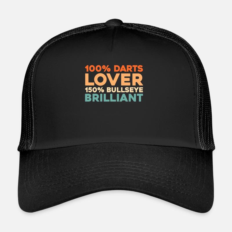 Fléchettes Joueur de fléchettes Casquette trucker 