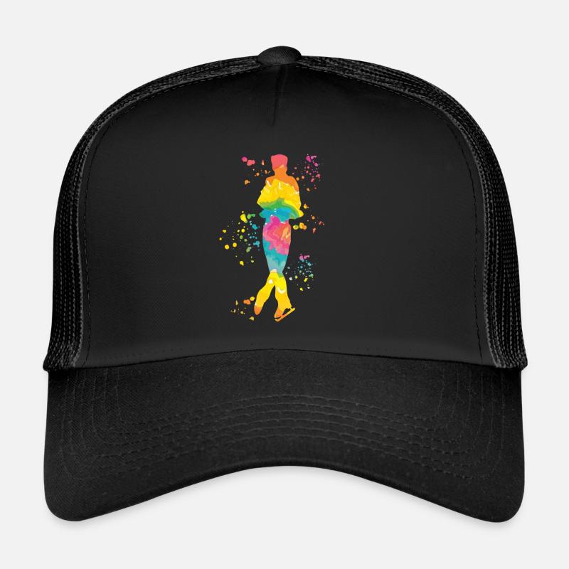 Eiskunstläufer Schlittschuhlaufen Eiskunstlauf Trucker Cap