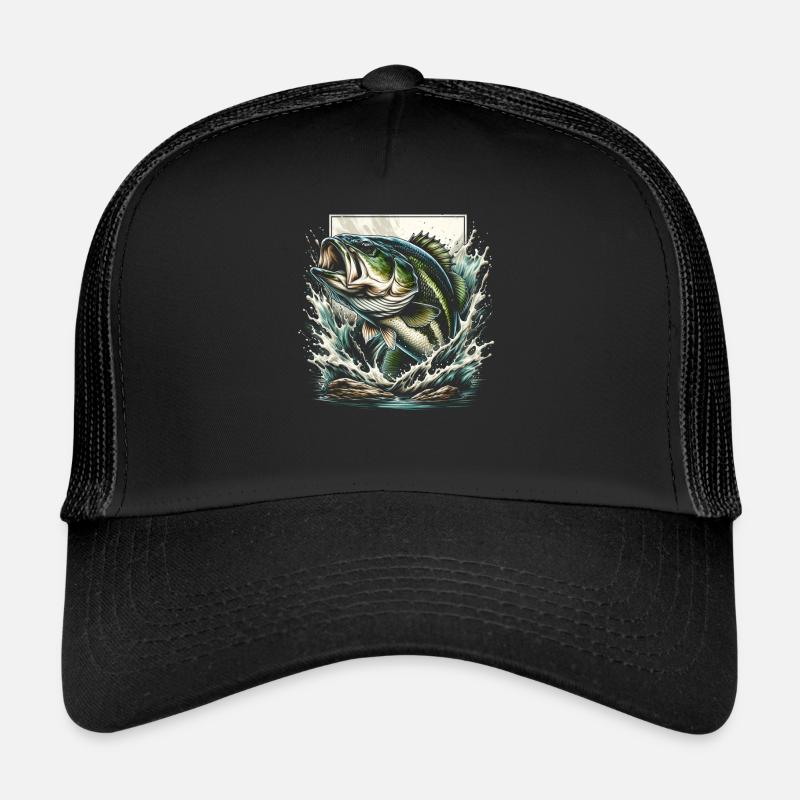 Poisson bar Casquette trucker 