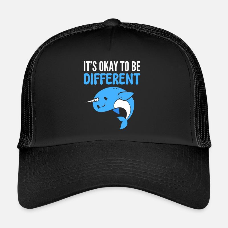 It's Okay To Be Different Aquarianer Trucker Cap