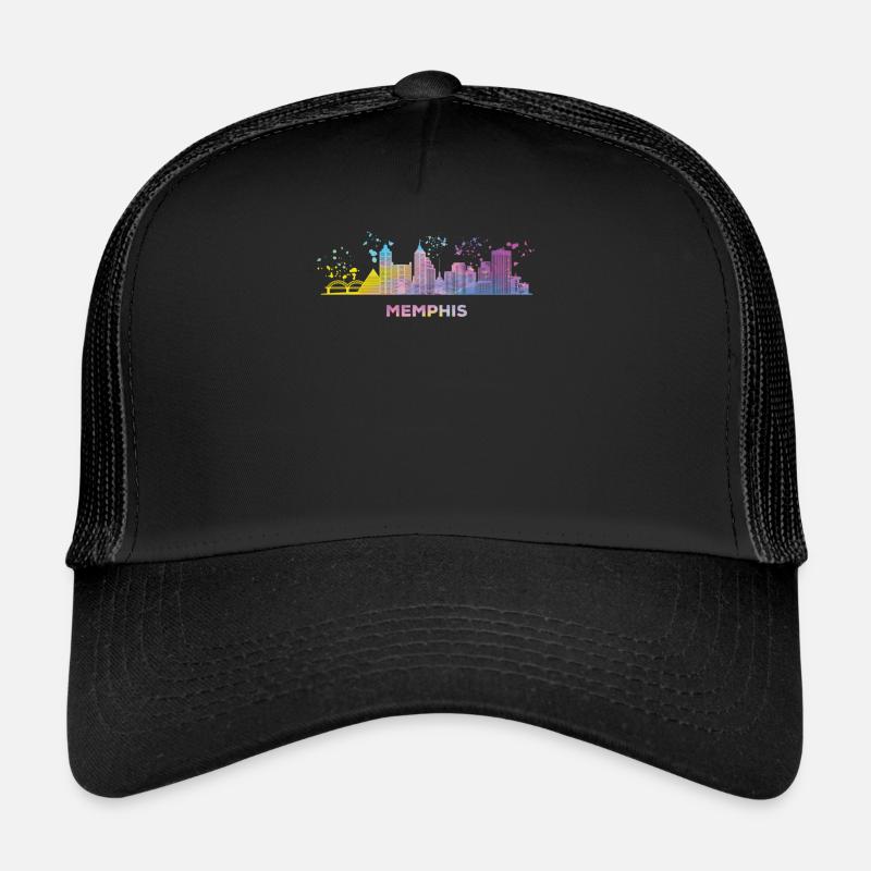 Memphean Skyline Memphis Trucker Cap