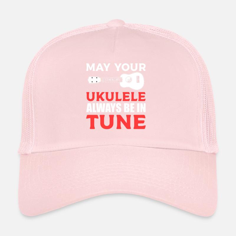 Lustiger Ukelele-Spieler Ukelele Trucker Cap