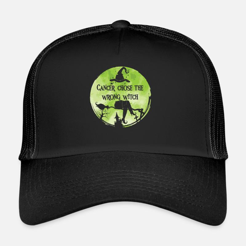 Krebshexe Linde Lymphom-bewusstsein Trucker Cap