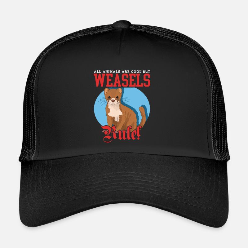 Belette souris belette Hermännchen cadeau Casquette trucker 