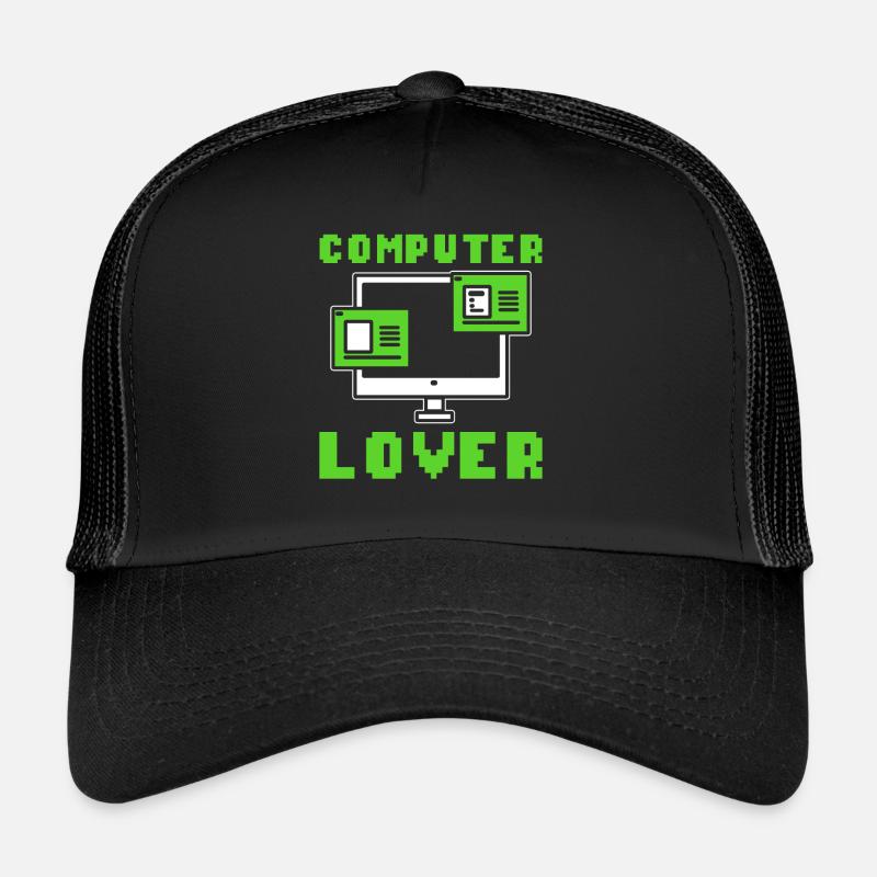 Computer Lover Computertechniker Trucker Cap