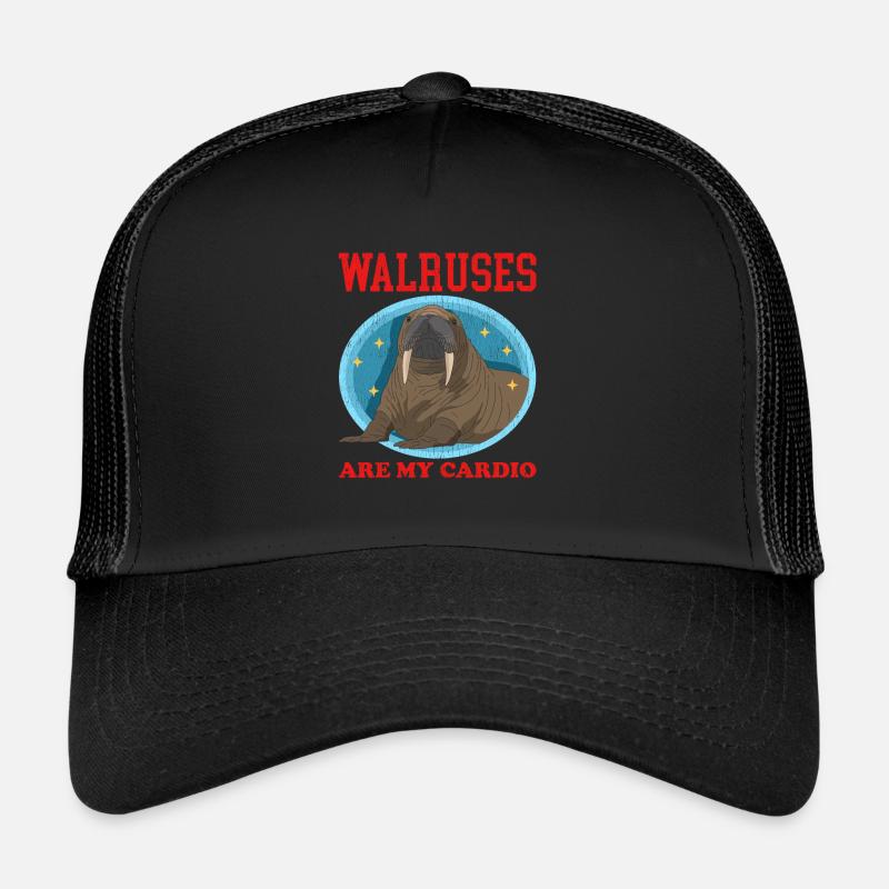 Walross Walroß Walrus Walrosse Geschenk Trucker Cap