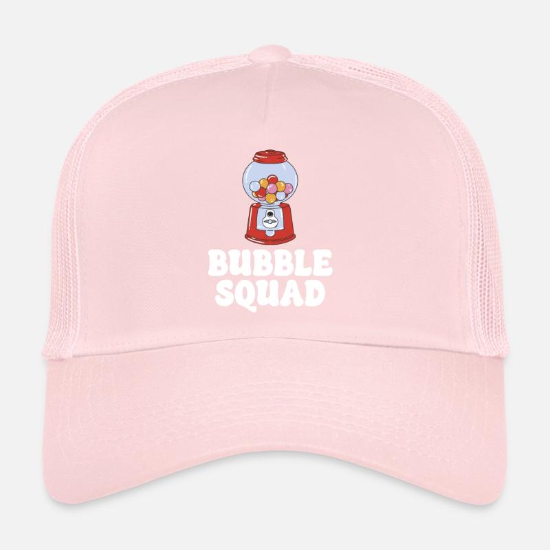 Bubble Squad Bubblegum Distributeur automatique de bonbons drôles Casquette trucker 