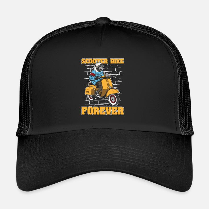 Scooter Skeleton Casquette trucker 