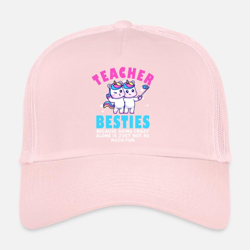 Lehrer-Besties, weil sie verrückt werden Trucker Cap