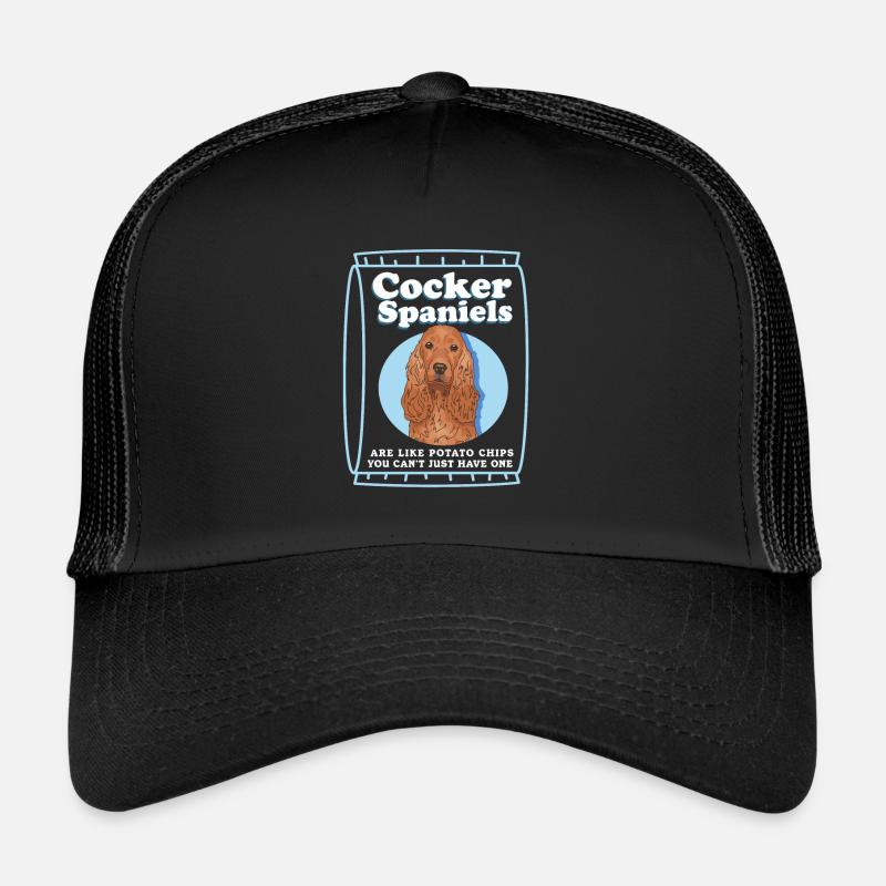 Cocker Épagneul | Cadeau d’épagneul cocker anglais Casquette trucker 