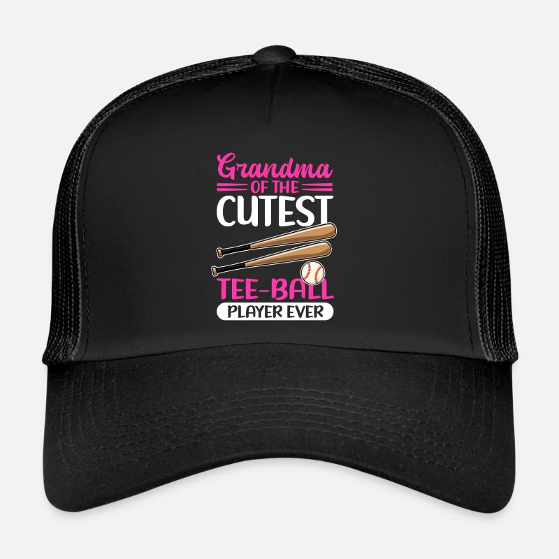 Tee Ball Grandma Tee-Ball T-Ball Teeball Geschenk Trucker Cap