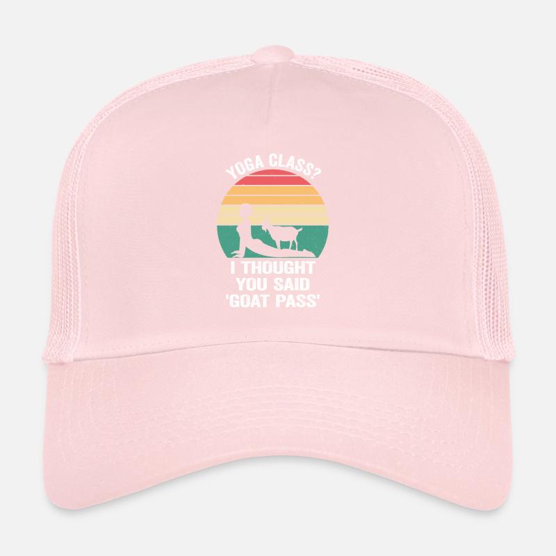 Cours de yoga ou Goat Pass Casquette trucker 