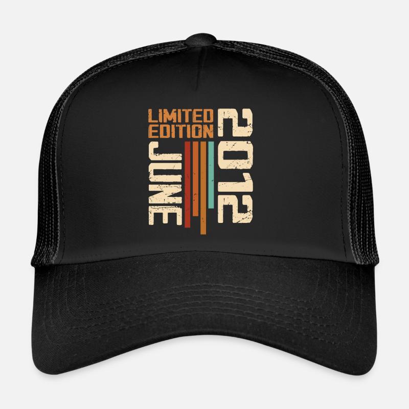 Juni 2012 Geburtstagsgeschenk Juni 2012 Retro 2012 Trucker Cap