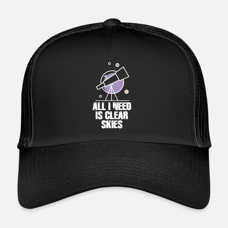 Astrophotography Astronomy Space Camera: Trucker Cap