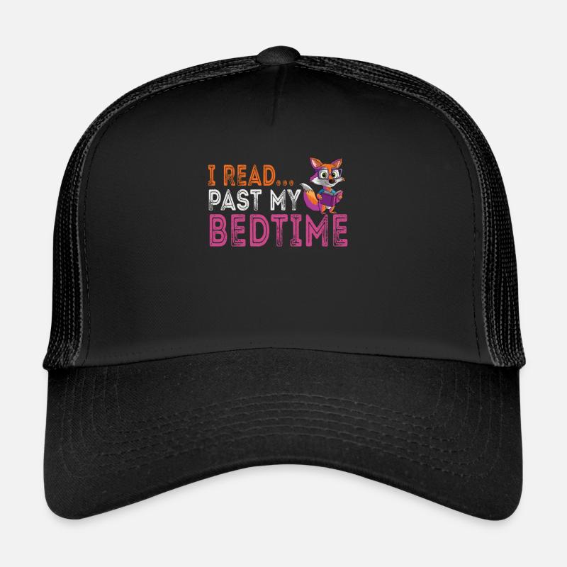 Je lis Lesefuchs après le coucher Casquette trucker 
