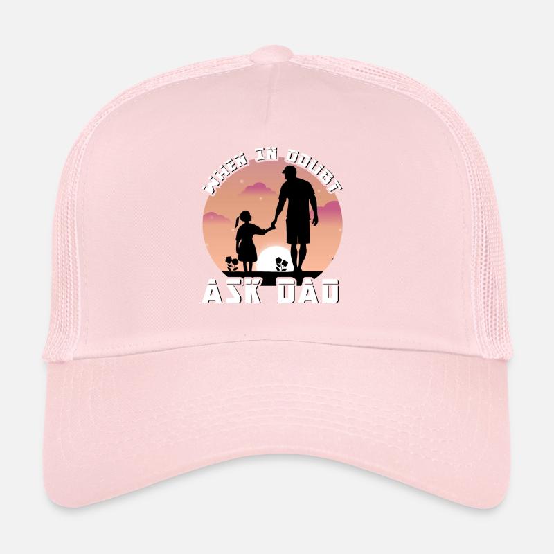En cas de doute, demandez à papa Casquette trucker 