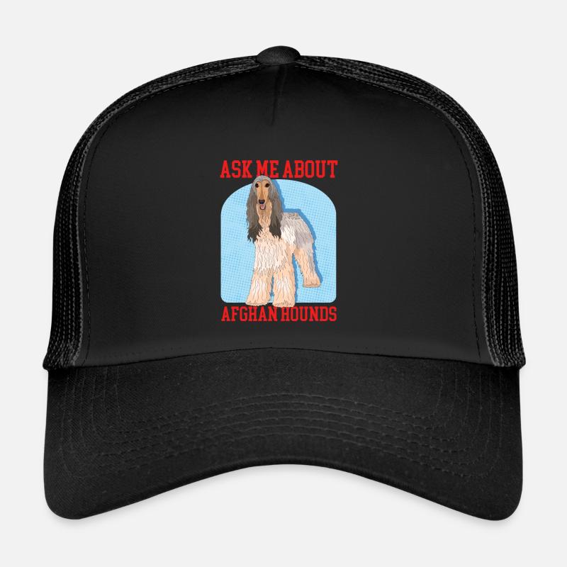 Afghanischer Windhund Hundebesitzer Geschenk Trucker Cap