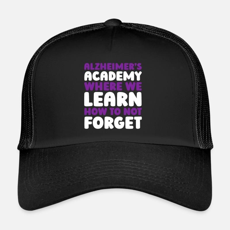Maladie d’Alzheimer Casquette trucker 