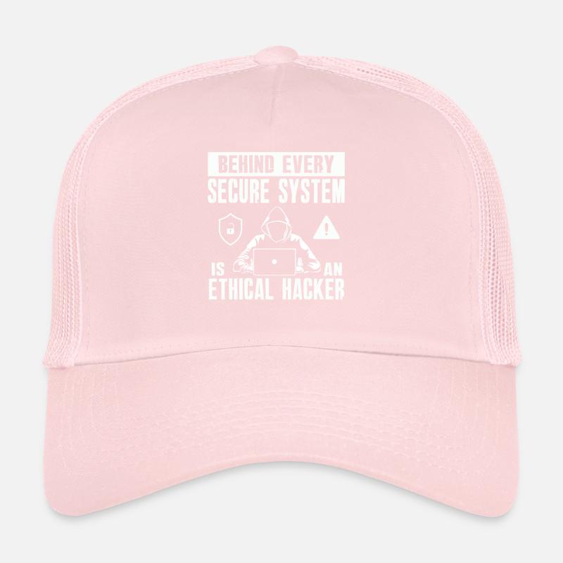 Expertise en cybersécurité des hackers éthiques Casquette trucker 