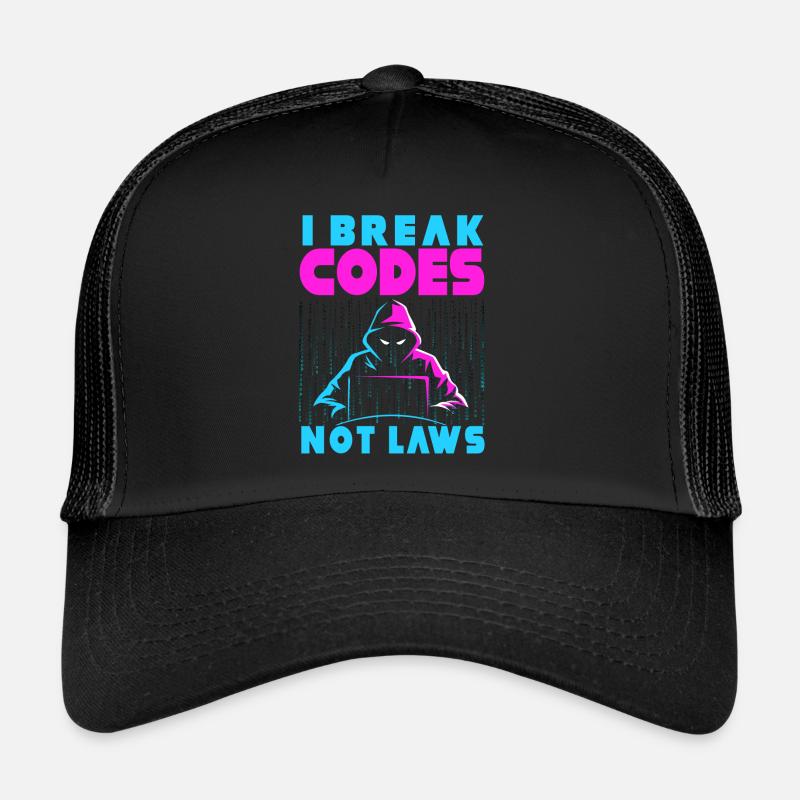 Expertise en cybersécurité des hackers éthiques Casquette trucker 