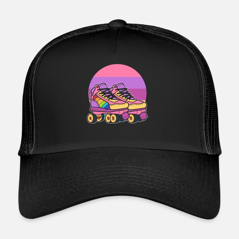 Retro-Rollschuhe Rollerblader Trucker Cap