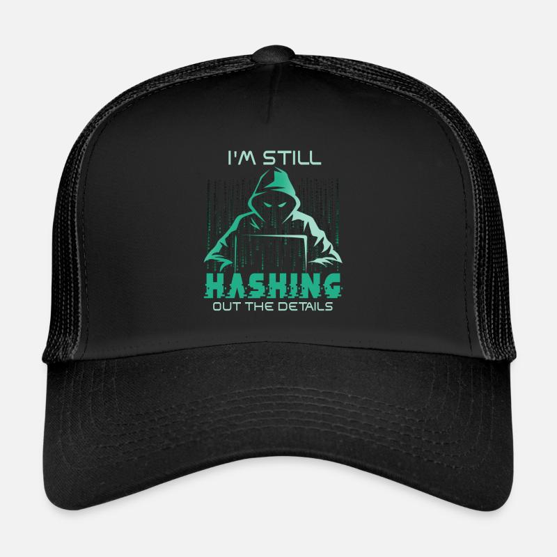 Expertise en cybersécurité des hackers éthiques Casquette trucker 