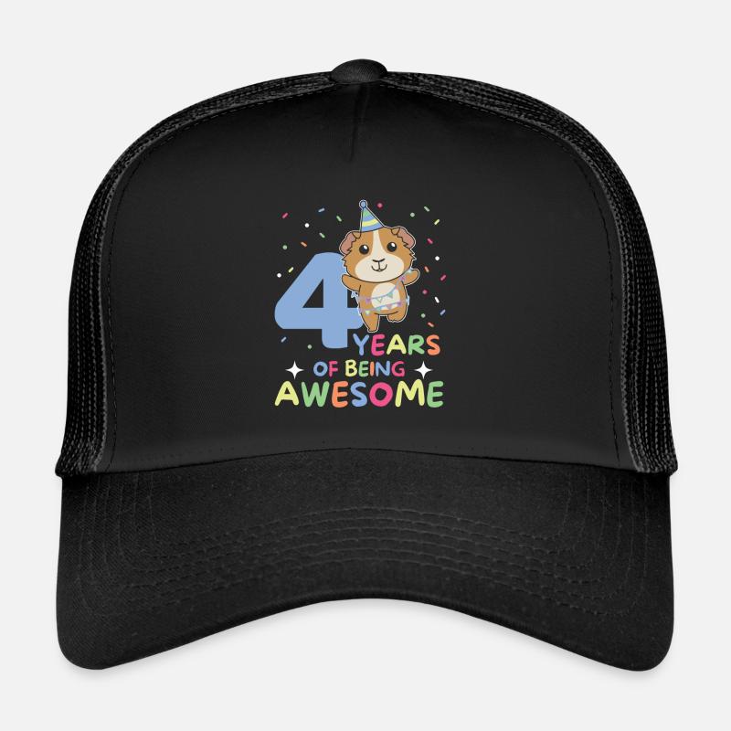 Cochon d’Inde pour les enfants de 4 ans Casquette trucker 