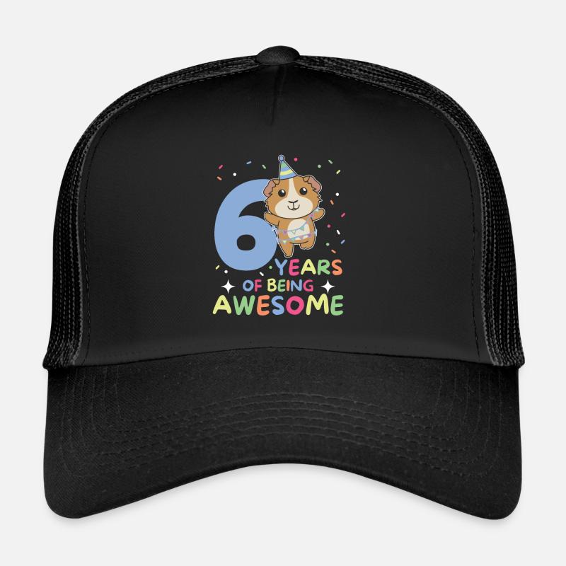 Cochon d’Inde pour les enfants de 6 ans Casquette trucker 