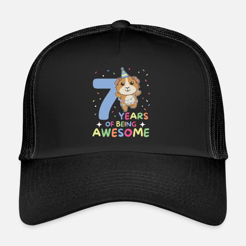 Cochon d’Inde pour les enfants de 7 ans Casquette trucker 