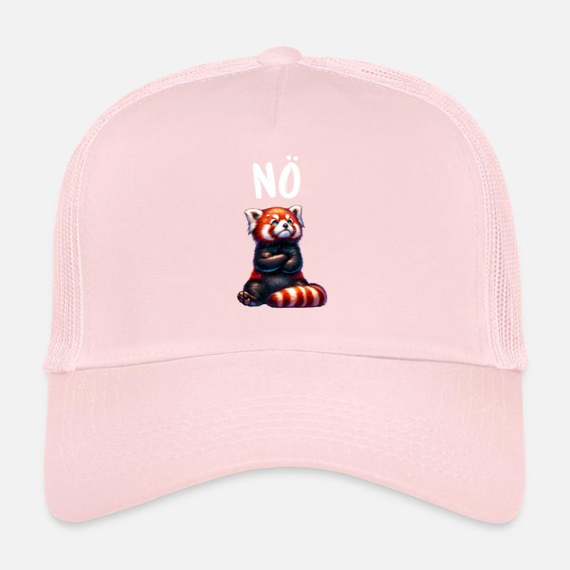 Panda roux Drôle Dicton Non, Renard de Feu Casquette trucker 