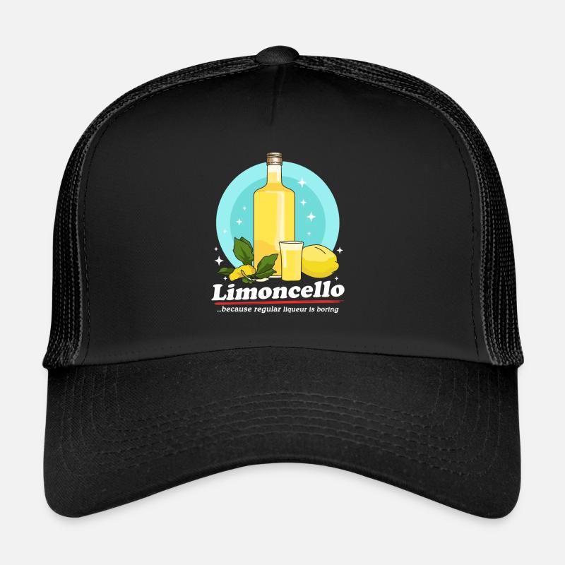 Limoncello Lemons Limoncellos Liqueur Gift Trucker Cap