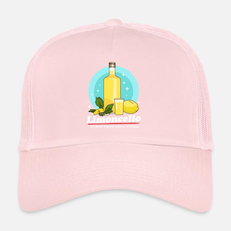 Limoncello Citrons Limoncellos Liqueur Cadeau Casquette trucker 