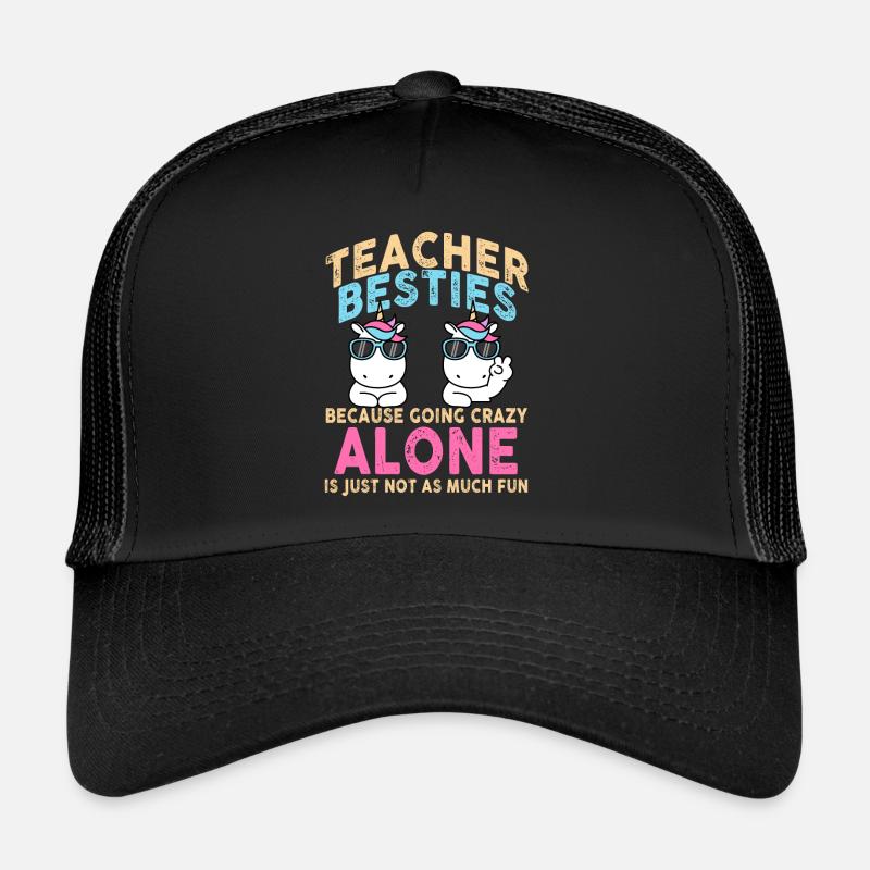 Les meilleurs amis des enseignants parce qu’ils deviennent fous Casquette trucker 