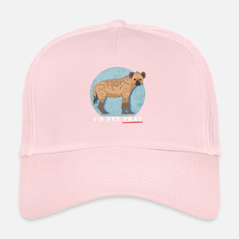 Hyäne Hyänen Tüpfelhyäne Geschenk Trucker Cap