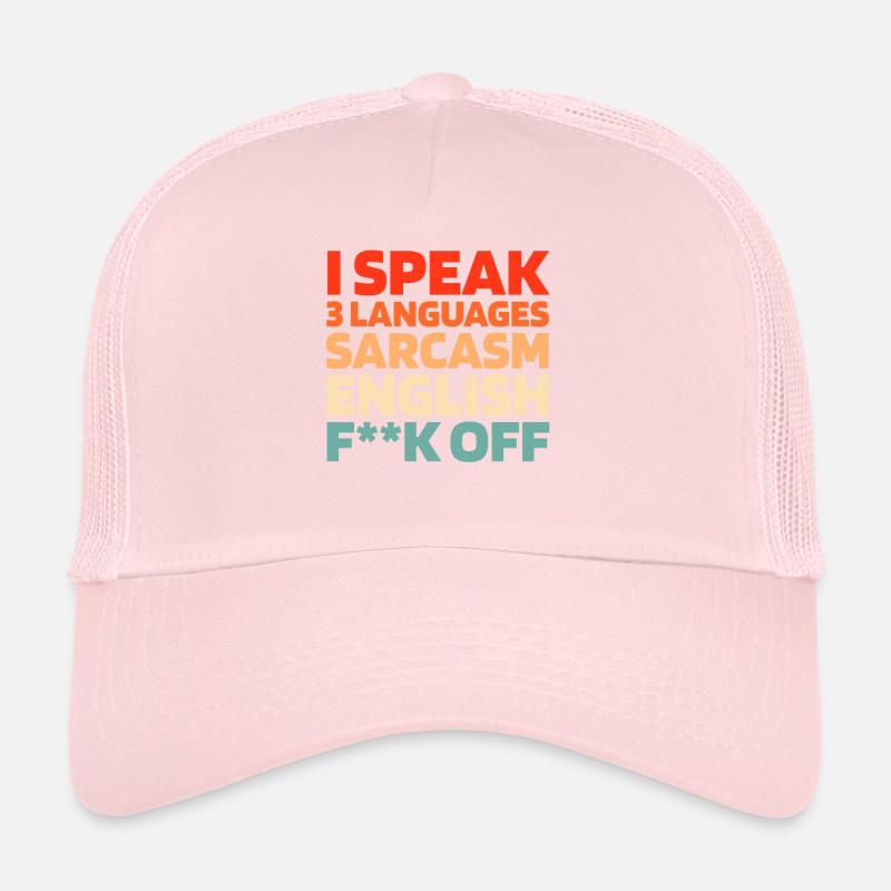 Schwarzer Humor Trucker Cap