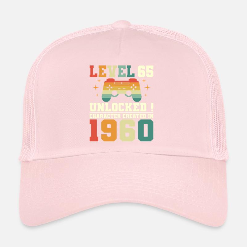 Level 65 Anniversary Gamer 65 Years Trucker Cap