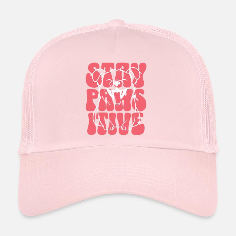 Pawsitif Citation Positive Drôle Chien Casquette trucker 