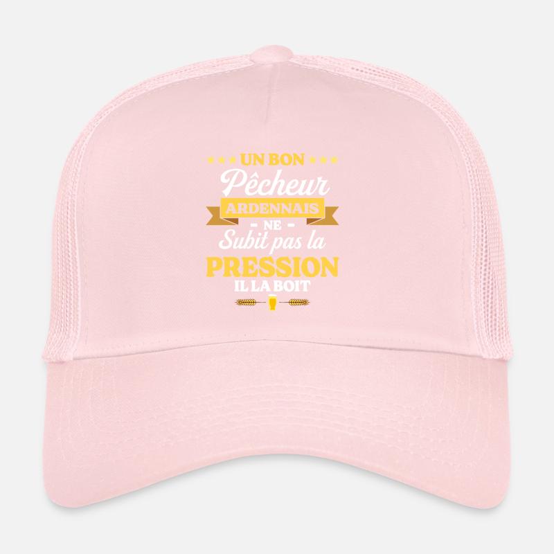 Pêcheur Ardennais Ardennes Humour Pêche Casquette trucker 
