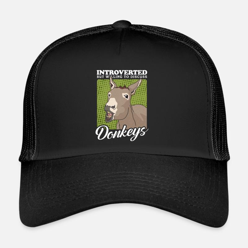 Donkey Donkey Owner, Donkey Lover, Donkey Gift Trucker Cap