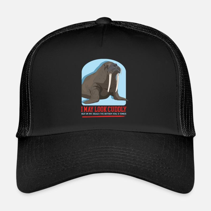 Cadeau de morse morse Casquette trucker 