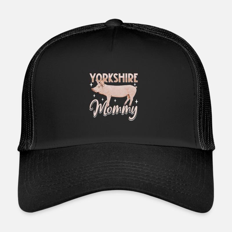 Yorkshire Schwein Mama Trucker Cap